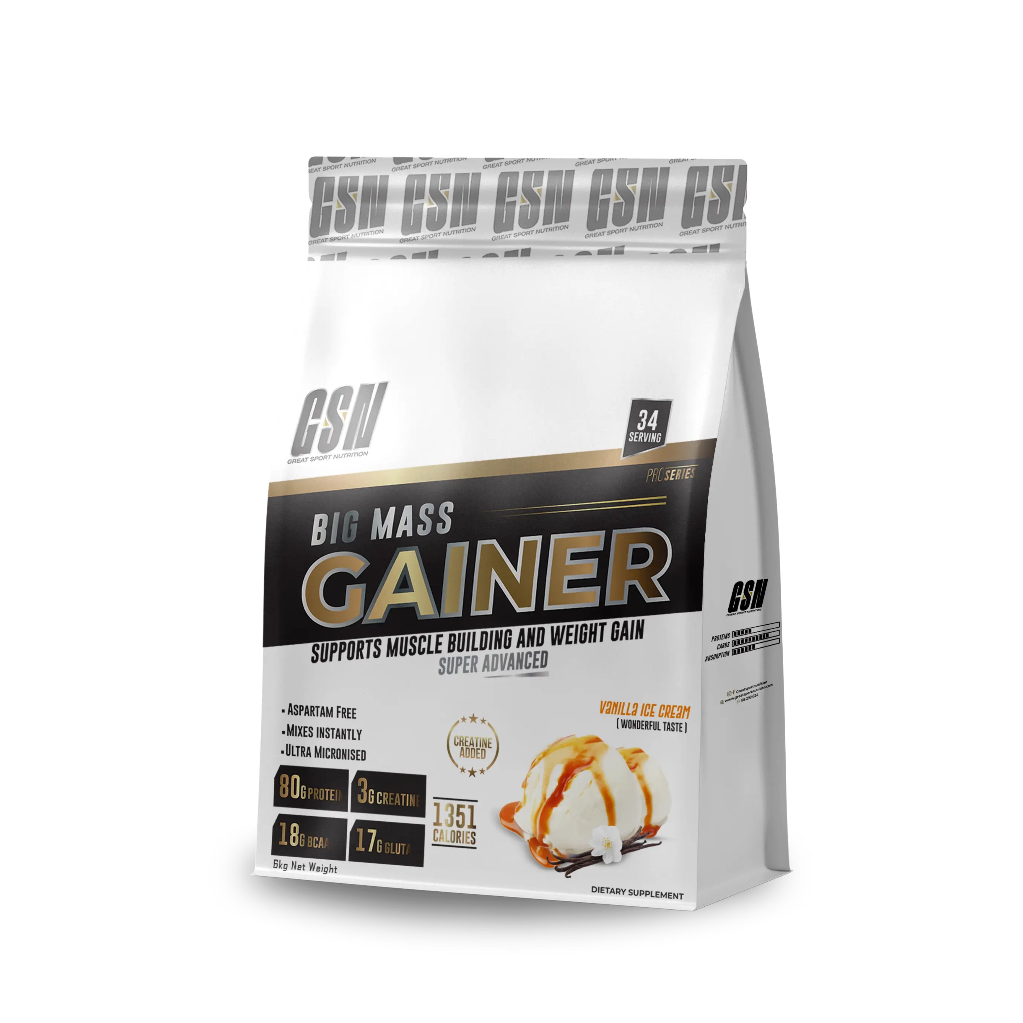 BIG MASS GAINER  6KG